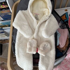 Magnetic Me fleece minky/winter bunting.